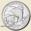 USA 25 cent (02) YELLOWSTONE '' Nemzeti Parkok '' 2010 UNC !